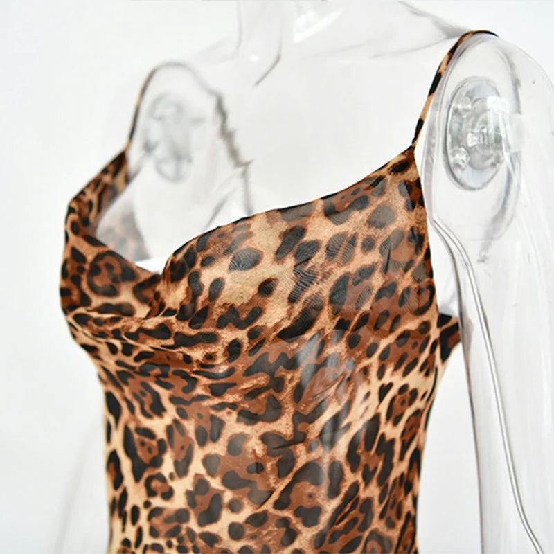 Vestido animal print largo - ICON BOUTIQUE WOMAN