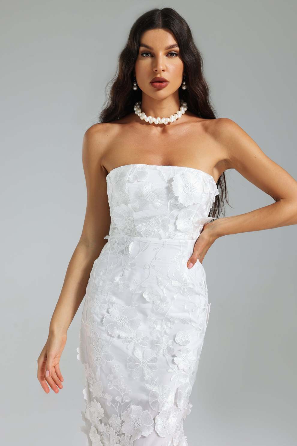 Vestido de novia sencillo y elegante - ICON BOUTIQUE WOMAN