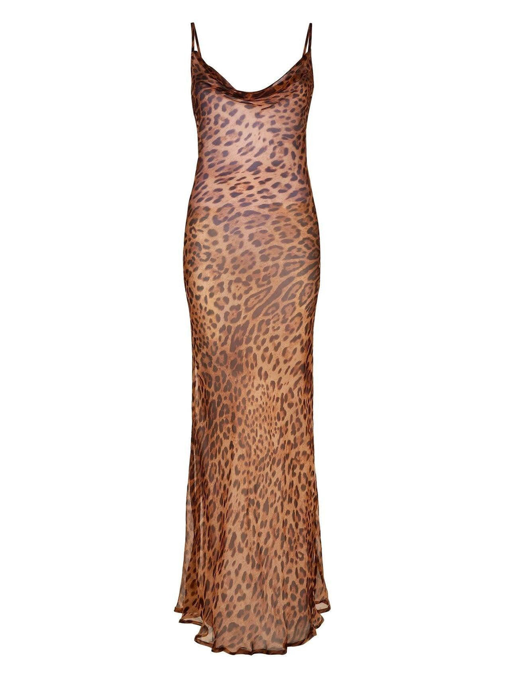 Vestido animal print largo - ICON BOUTIQUE WOMAN