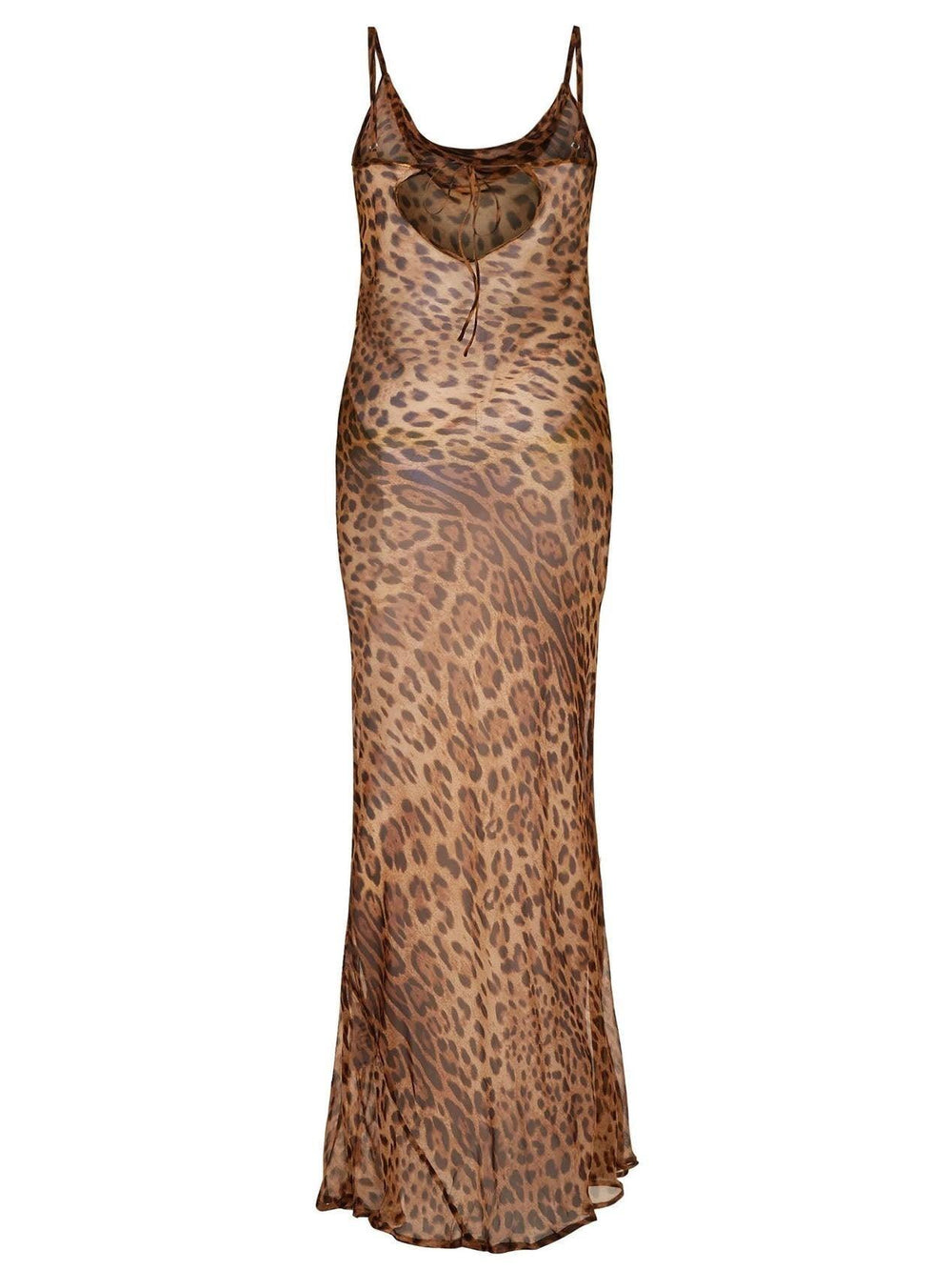 Vestido animal print largo - ICON BOUTIQUE WOMAN