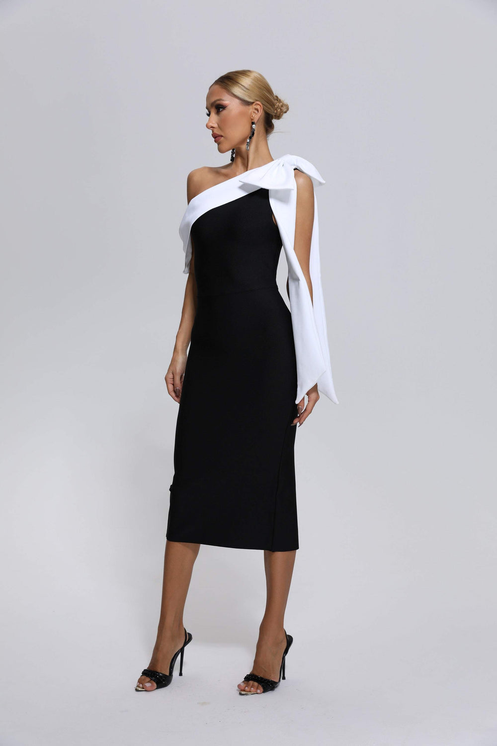 Vestido de fiesta midi elegante - ICON BOUTIQUE WOMAN